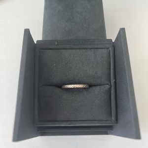 David Yurman cable collectibles band ring. Good condition